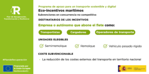 Lee más sobre el artículo PROGRAMA DE APOYO PARA UN TRANSPORTE SOSTENIBLE Y DIGITAL